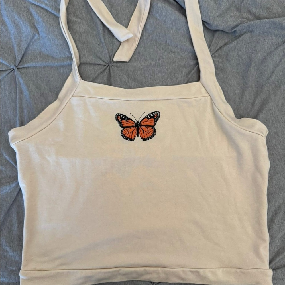 She Wears Wings Halter Top by Purusha People